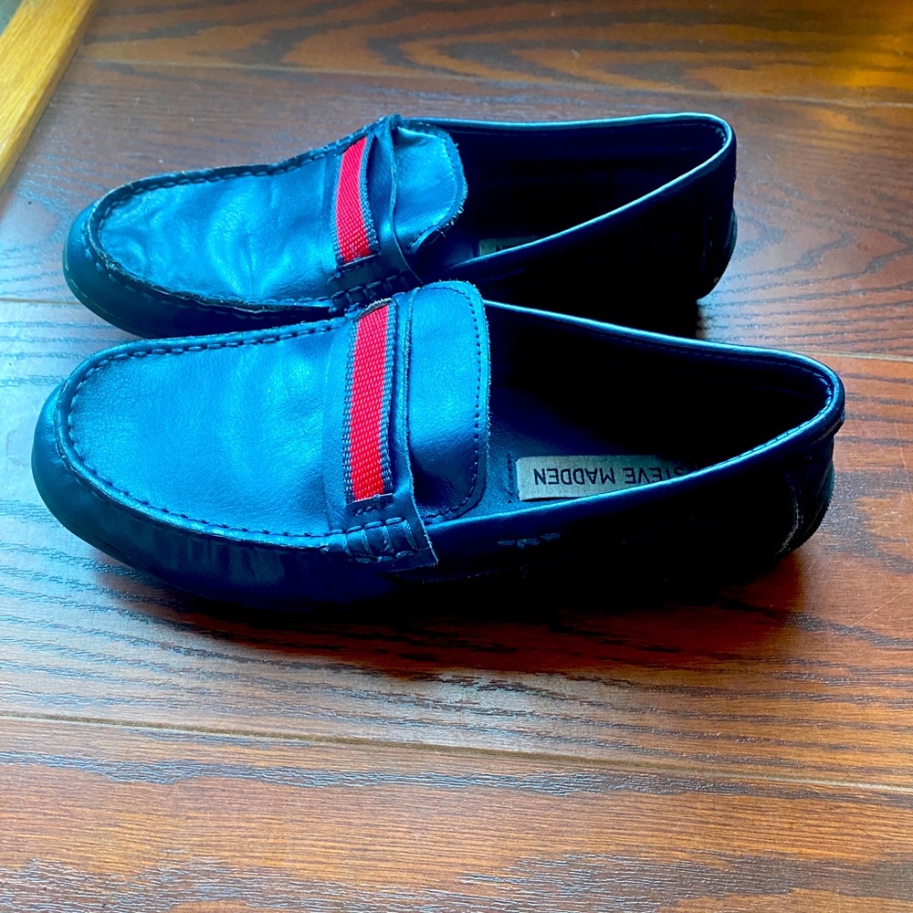 Steve Madden loafers boys dress shoes